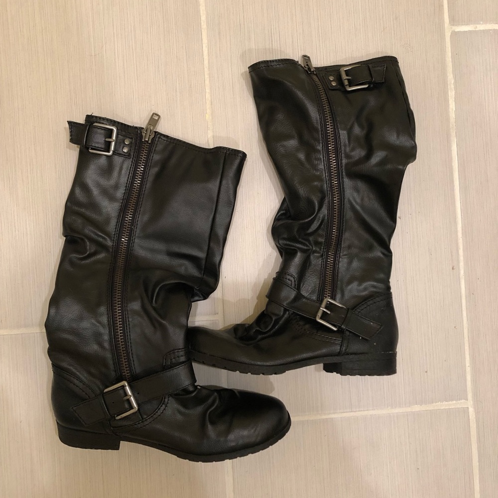 Moto boots. Never worn